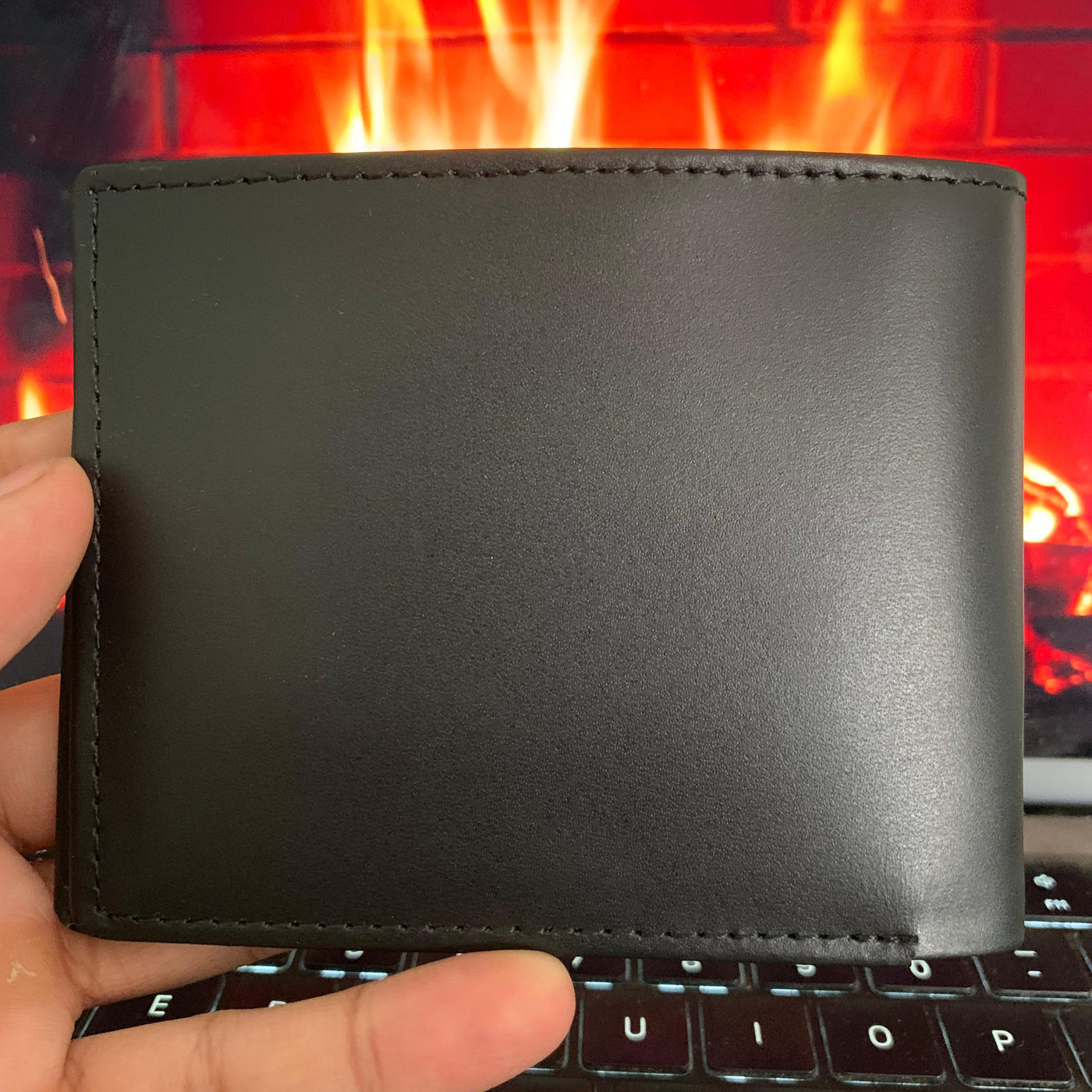 Minimalist Genuine Leather Wallet for mens