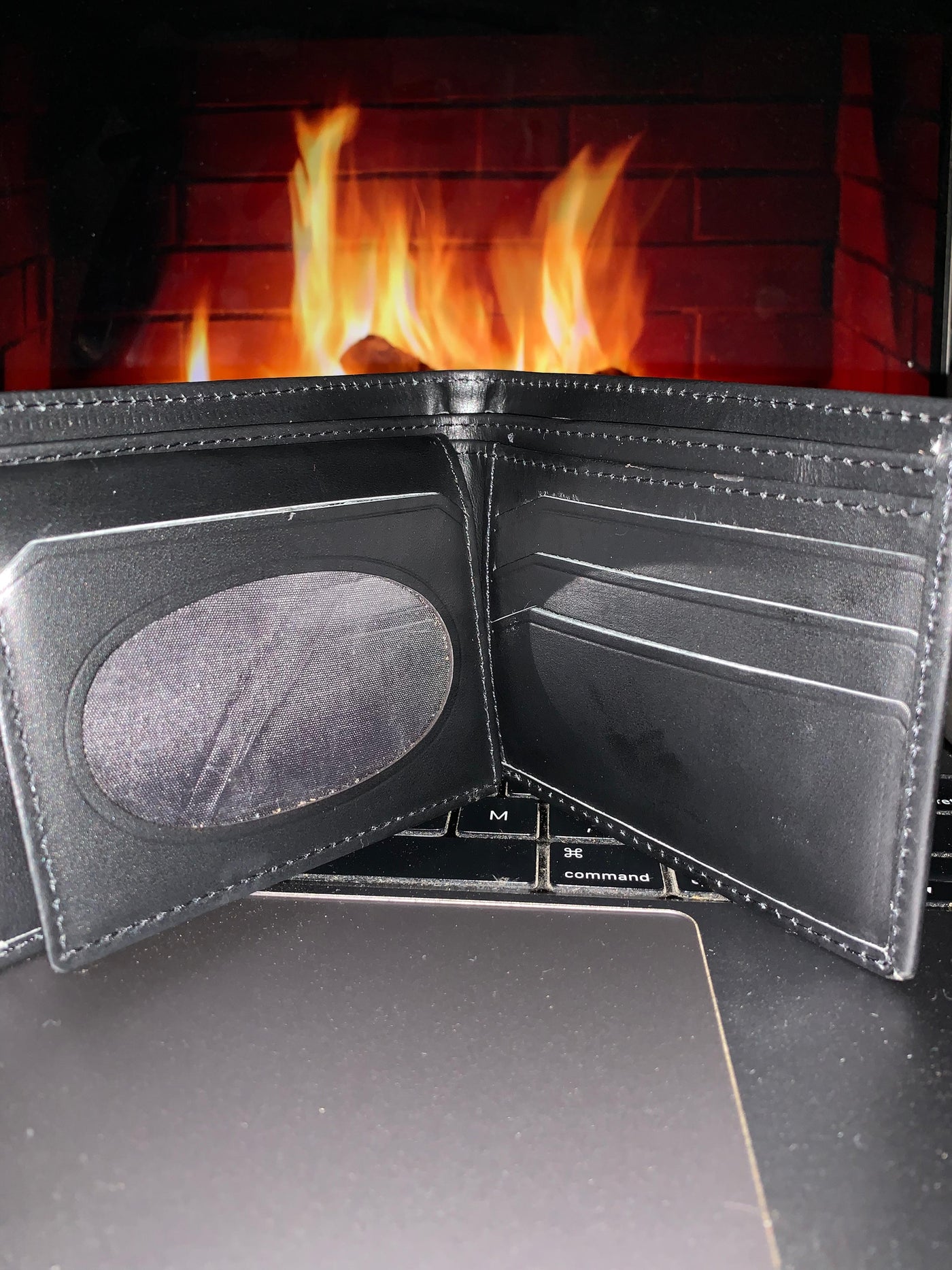 Minimalist Genuine Leather Wallet for mens