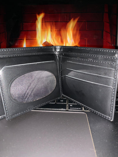 Minimalist Genuine Leather Wallet for mens