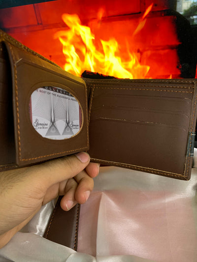 Legacy Set for Him: Premium Textured Wallet, Keychain & Pen