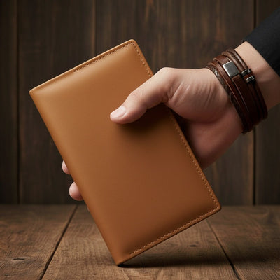 Premium Cow Leather Card Holder long Wallet – Slim, Durable & Stylish for Everyday Carry