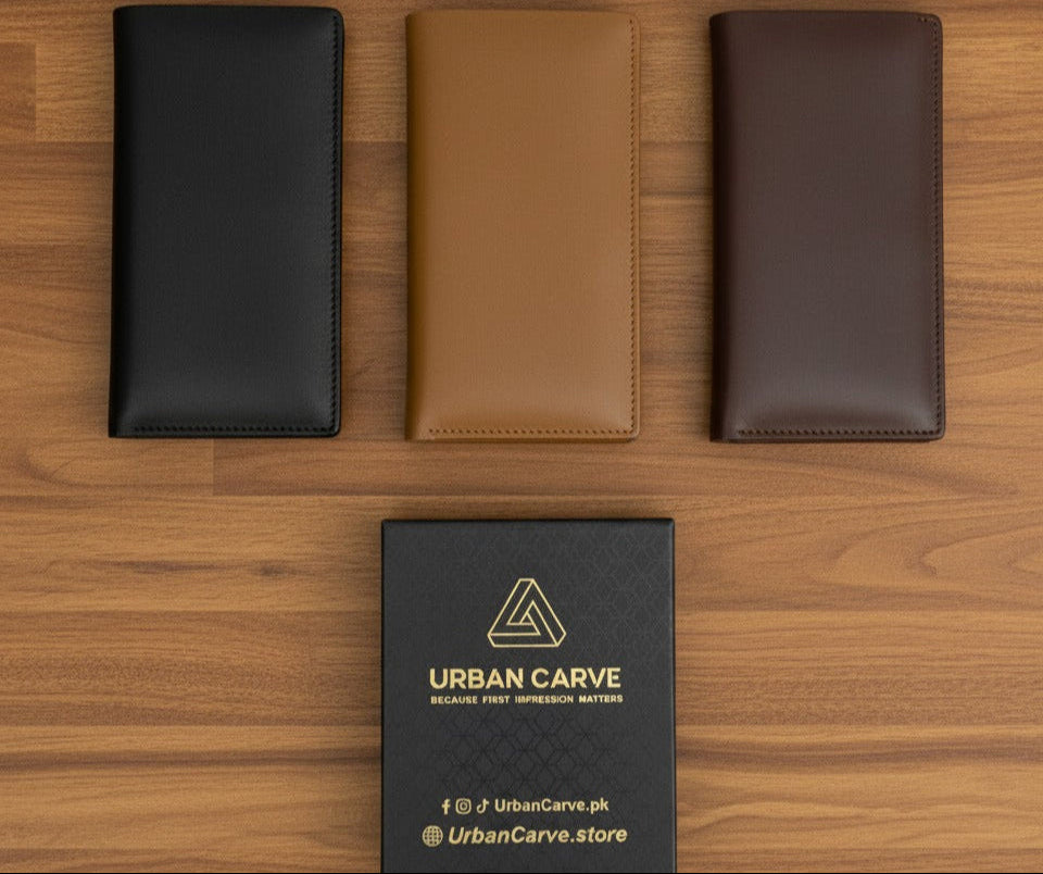 Premium Cow Leather Card Holder long Wallet – Slim, Durable & Stylish for Everyday Carry