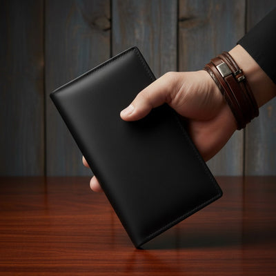 Premium Cow Leather Card Holder long Wallet – Slim, Durable & Stylish for Everyday Carry